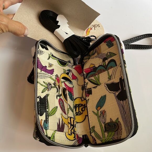 NWT Sakroots Artist Circle Peace Print smartphone wristlet - Picture 4 of 6